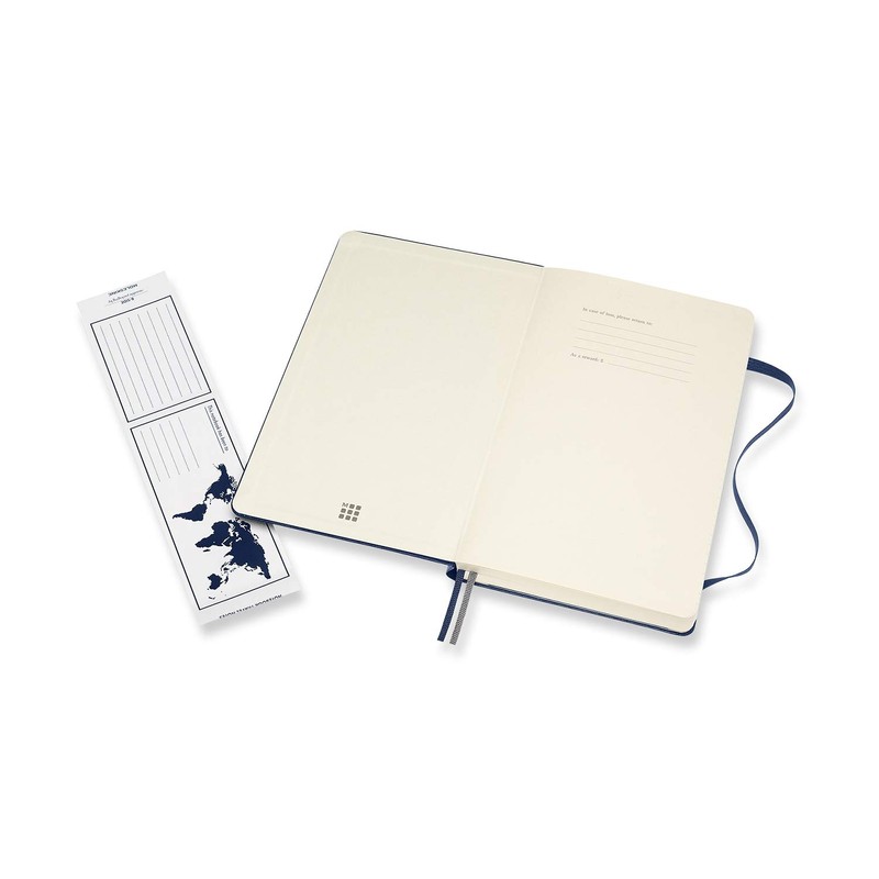 Moleskine QP062EXPB20 Notebook, Classic Notebook, Expanded (400 Pages), Hard Cover,