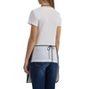 Mshutbna Masonic Kitchen Aprons for Men with Pockets Black Apron