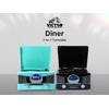 Victor VHRP-1400 Diner 7-in-1 Turntable Music Center with Record Player,