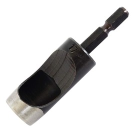 Niigata Seiki SK HMP-17 Hexagonal Shaft Punch, 0.7 inch (17 mm), 0.25 inch (6.35 mm) Shaft