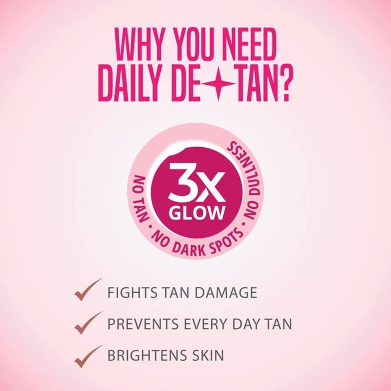 Nature's Essence Daily De-Tan Day Serum Cream, 50 ML