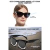OCCI CHIARI Reader Sunglasses 0.50 for Women Oversized Reading Sunglasses