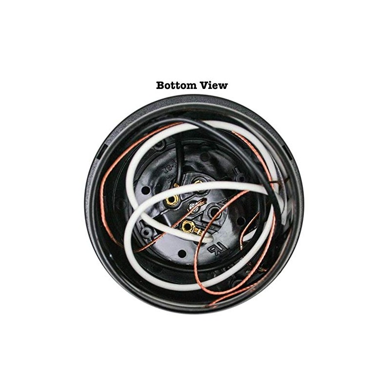 KASTLITE Twist Lock Post Top Fitter | Black Finish |