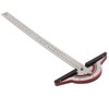 Edge Rule Protractor Aluminum Alloy T Square Woodworkers Edge Ruler