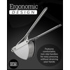 Heavy-Duty Stainless Steel Potato Ricer – Professional Grade Kitchen Tool