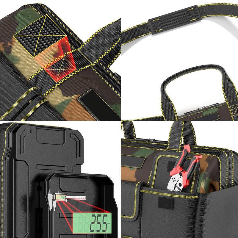 Tool Bags for Men,Toolbox Organization Pouch Tote - Expandable Box