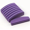 Pack of 21 Buffer for Nails, Nail Files for Gel Nails, Nail Buffer, Double-Sided Nail File 100/180, Polishing File Fingernails, Buffer Sanding Blocks (Half Moon)