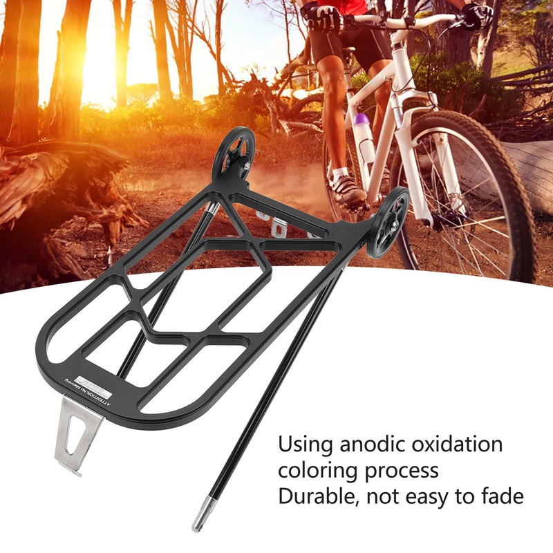 Folding Bike Rear Rack High Strength Aluminum Alloy Bicycle Luggage