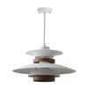 EFINEHOME Modern Decor Adjustable Pendant Lamp Kitchen Island, Aluminum and