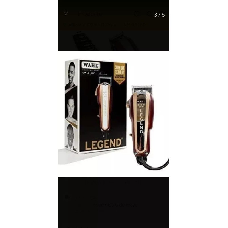 Wahl Oferta Wahl Clipper Five 5 Star Legend V9000 Motor