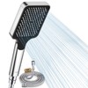 FASDUNT Shower Head with Hose 2 m Water-Saving Shower Head