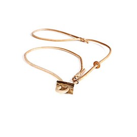 Mystique Leather Lead with Tension Limiter 6 mm Approx. 120 cm Natural