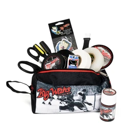 Big Wahs Hockey Wax Accessory Bag- Bag Comes Loaded with 3 Rolls of Hockey Tape,Scissors, Sweet Stick with Stone, 4 Screwdrivers, Keychain, Wax and Much More!