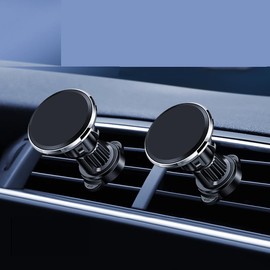 Smart Phone Holder, Car Magnet, Powerful Combination of Vacuum Suction Cup + Magnetic Power, Stability, Mag-safe, 24 x N55 Magnets, Super Car Supplies, In-Car Smartphone Holder, Multi-Angle Freely