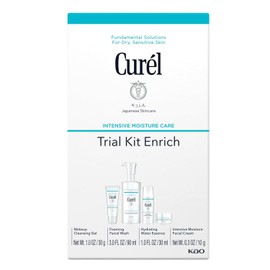 Curel Japanese Skin Care Travel Size Toiletries, for Dry, Sensitive Skin, Travel Size Face Wash, Travel Size Lotion, Travel Size Makeup Remove