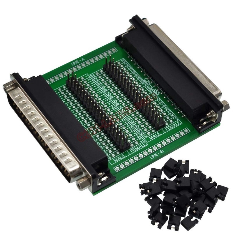 Electronics-Salon CZH-Labs D'sub DB37 Diagnostic Test Breakout Board, DSUB DB37