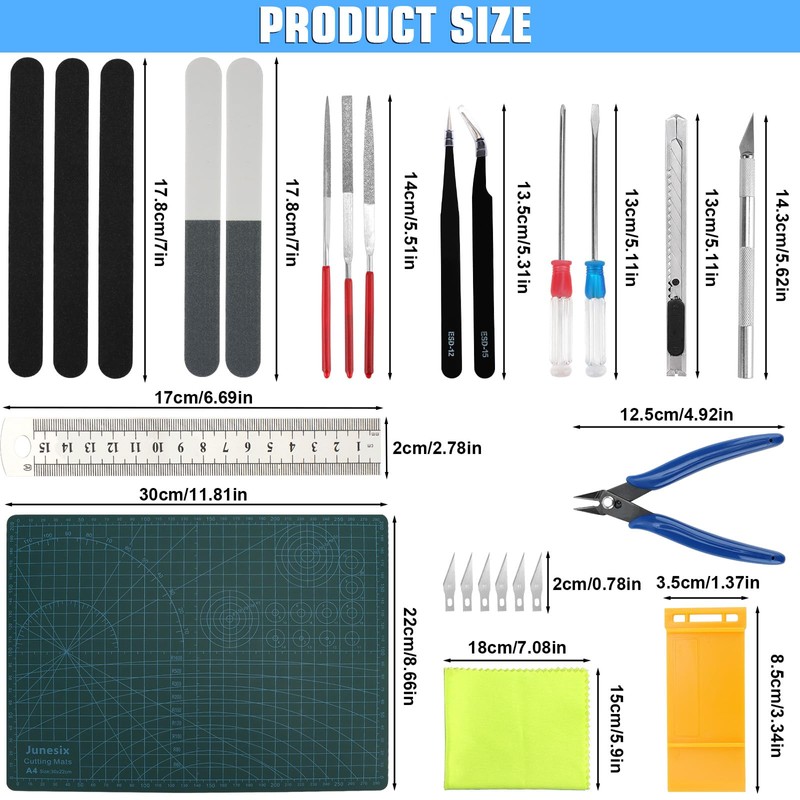 Professional 25PCS Gundam Model Tools Kit Hobby Building Tools Craft