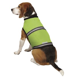 Insect Shield Insect Repellant Protective Safety Vest for Protecting Dogs from Fleas, Ticks, Mosquitoes & More Green 10-Inch