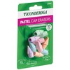 Ticonderoga Pencil Cap Erasers, Assorted Pastel Colors, 10 Count