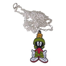TCB Creations Marvin Cartoon Martian Hands Out Charm Character Pendant Necklace