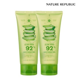 Nature Republic 네이처리퍼블릭 1+1 수딩 앤 모이스처 알로에베라 수딩젤 (튜브) Nature Republic 1+1 Soothing & Moisture Aloe Vera Soothing Gel (Tube)