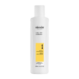 Nioxin System 1 Scalp + Hair Conditioner - Hair Thickening Conditioner for Natural Hair with Light Thinning - with Niacinamide (300ml)