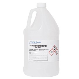Hydrogen Peroxide 12% Lab Grade, 1 Gallon