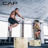 CAP Barbell 3-in-1 Wooden Plyometric Box 20in x 18in x