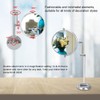 Bathroom Wall Mount Makeup Mirror Foldable Swiveling Dual side 3X