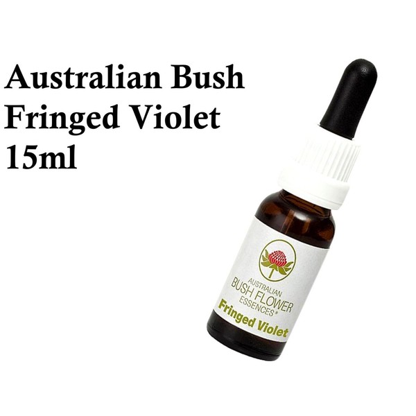 AUSTRALIAN BUSH FLOWER ESSENCES Fringed Violet 15ml