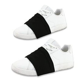 UKTYUAS Dance Socks Dance Shoe Covers Dance Socks for Dancers Dance Socks Over Sneakers for Pivots and Turns on Wood Floors Protect Knees (Black)