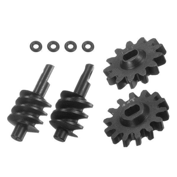 QUARKZMAN Gear Differential Steel Gear Set 13T+14T, 1 Set, Worm