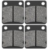 AHL semi-metallic Front Juego de pastillas de freno para Yamaha