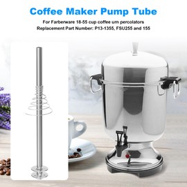 BZTT Coffee Maker Pump Tube Replacement Coffee Percolator Pipes 18-55 Cup - Perculator Stem with Spring