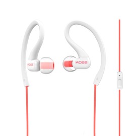 Koss KSC32IC Lightweight Headphones – Coral