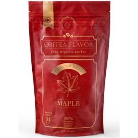 Coffea Flavor Fine Organic Coffee - Maple Ground Coffee Medium Roast | 100% Arabica Coffee| Perfect for Espresso | USDA Certified Organic | Fair Trade | Grown and Roast in the Caribbean |16 Oz