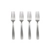 Oneida Everdine Everyday Flatware Dinner Forks, Set of 4, 18/0