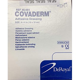 DeRoyal Covaderm 4 x 4 Adhesive Dression(10 x 10 cm)