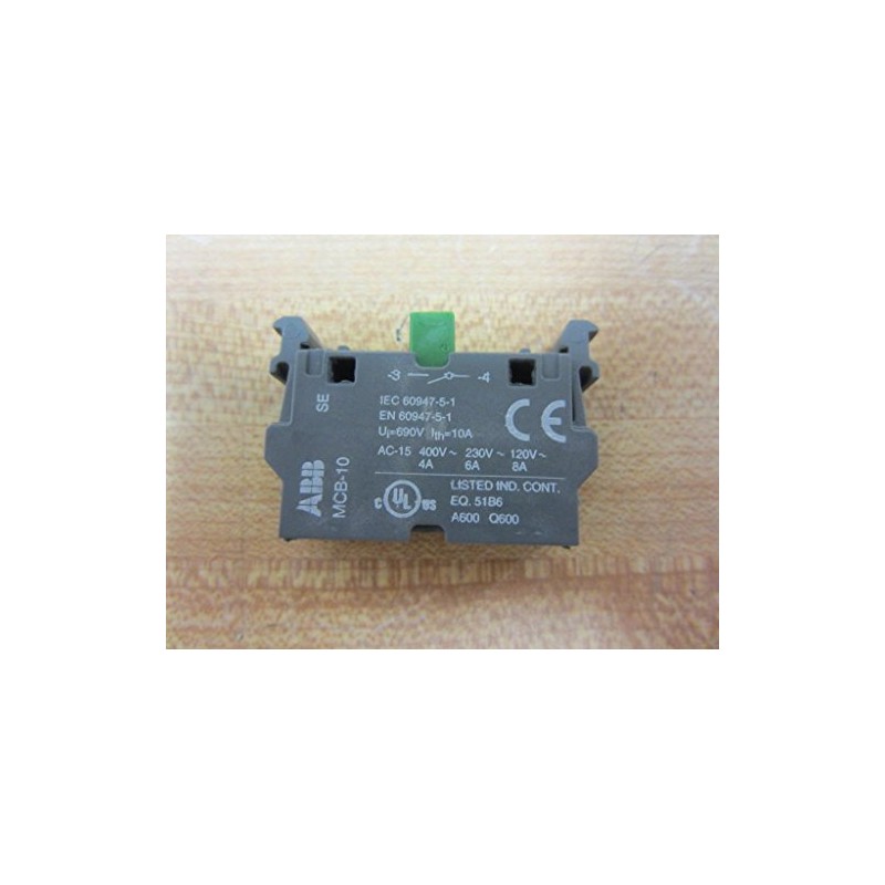 ABB MCB-10 CONTACT BLK 1-NO(FORMALLY SK-616-001-A)