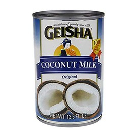 Geisha, Coconut Milk, Original (Pack of 6)
