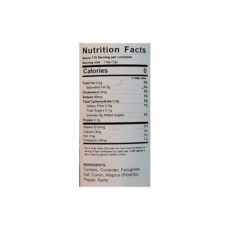 Caribbean Paradise Hot Jamaican Curry Powder 6 ounce