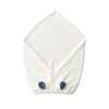 CB Japan Carari Zooie Collection Towel Cap, Polar Bear, Absorbent,