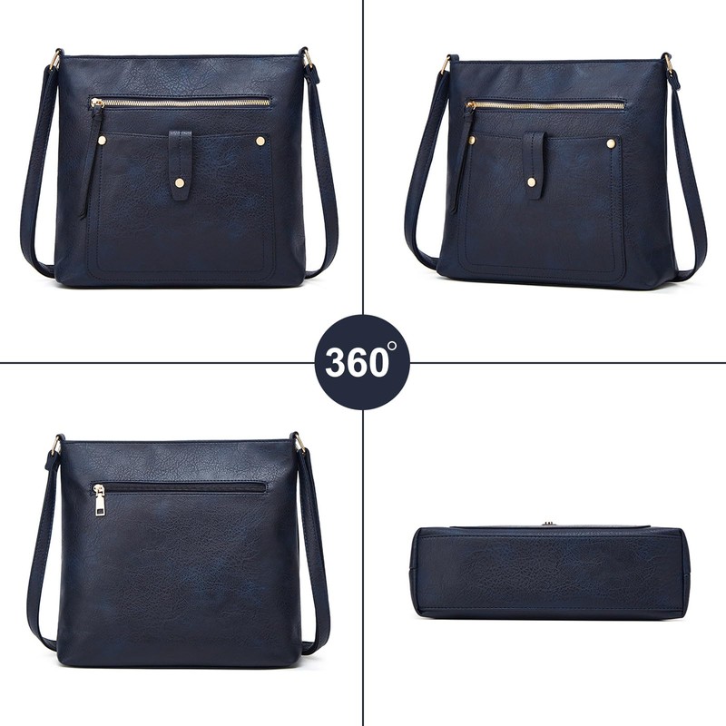 dobsechs Soft PU Leather Crossbody Bag for Women Crossbody Bag