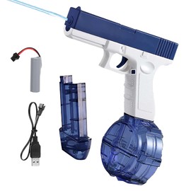 FainFun Electric Water Gun, Electric Water Gun for Kids, Automatic Electric Water Gun with a Range of up to 8-10 m, Large Capacity, Family Games for Outdoor, Beach, Pool