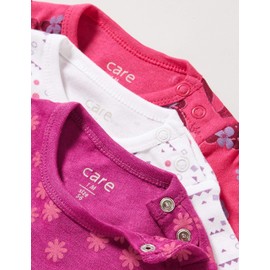 Care Baby Body Langarm aus 100% Baumwolle (6er Pack)