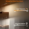 LEPOWER-TEC LED Desk Lamp, 12W Reading Desk Lamp for Office