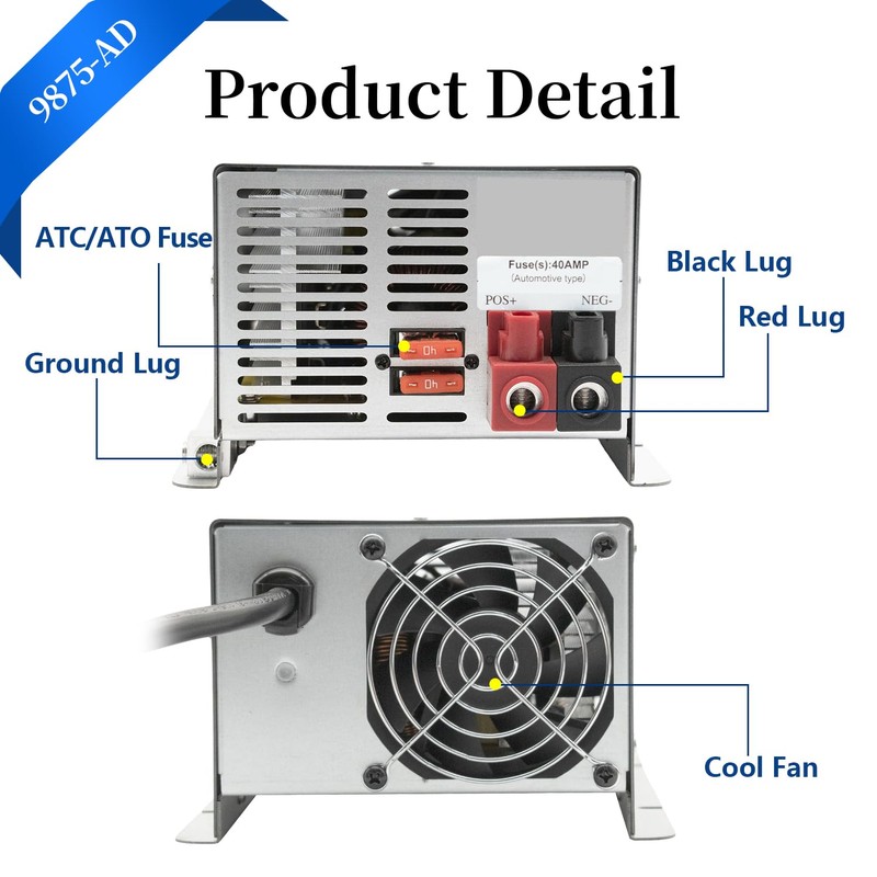9875-AD Deck Mount Converter Replacement for RV Trailer Camper 9800