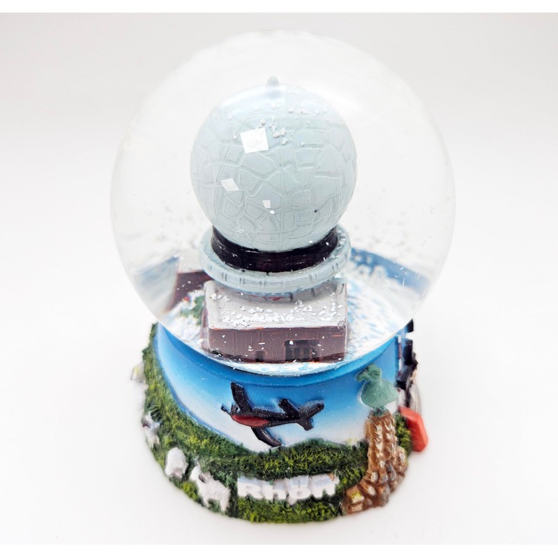 Souvenir Snow Globe Rhön | Wasserkuppe Kreuzberg Monastery Rhönschaf |