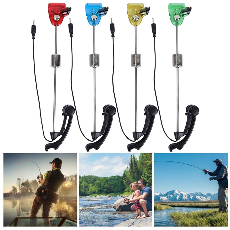 LED Illuminated Indicator Fishing Bite Sound Alarm Fishing Tackle Boxes