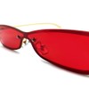 [Design Eyewear] METAL CAT'S EYE SUNGLASS (Single Lens Metal Cats